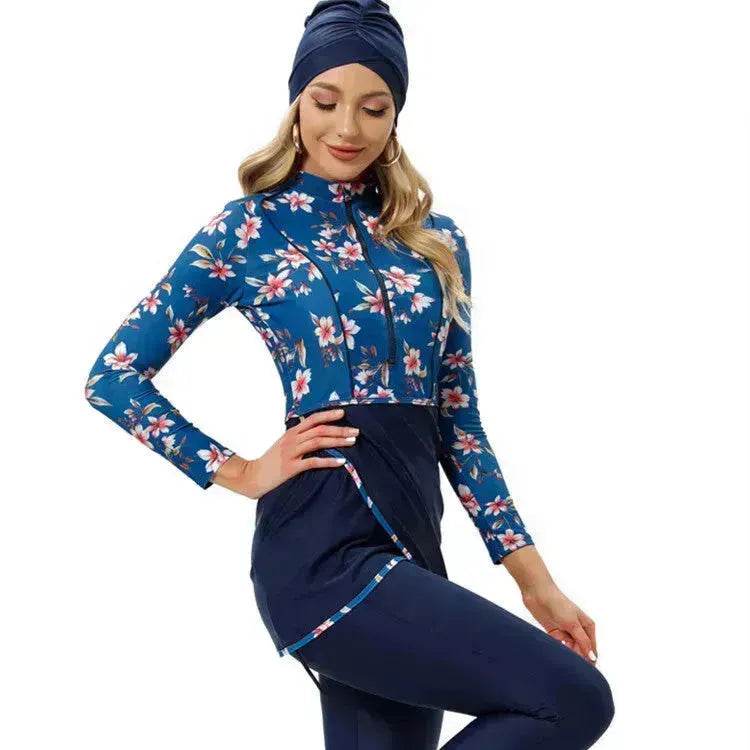 ArabSwimsuit Long-sleeved Trousers Three-piece Suit