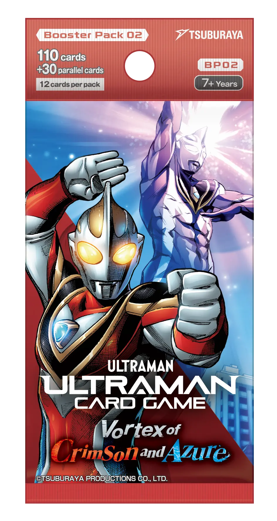 Ultraman Card Game - Vortex of Crimson and Azure - BP02 - Booster Pack