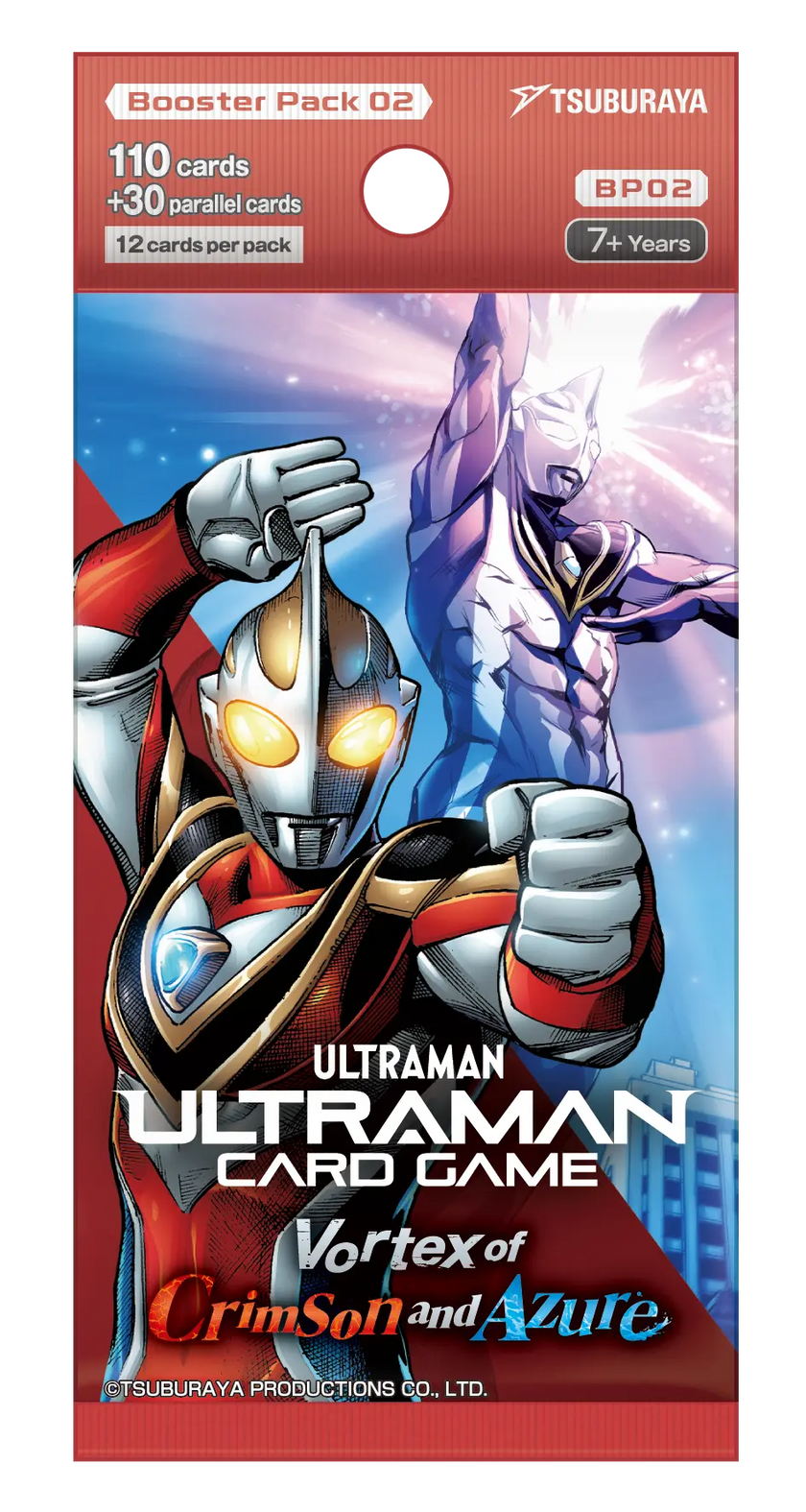 Ultraman Card Game - Vortex of Crimson and Azure - BP02 - Booster Pack