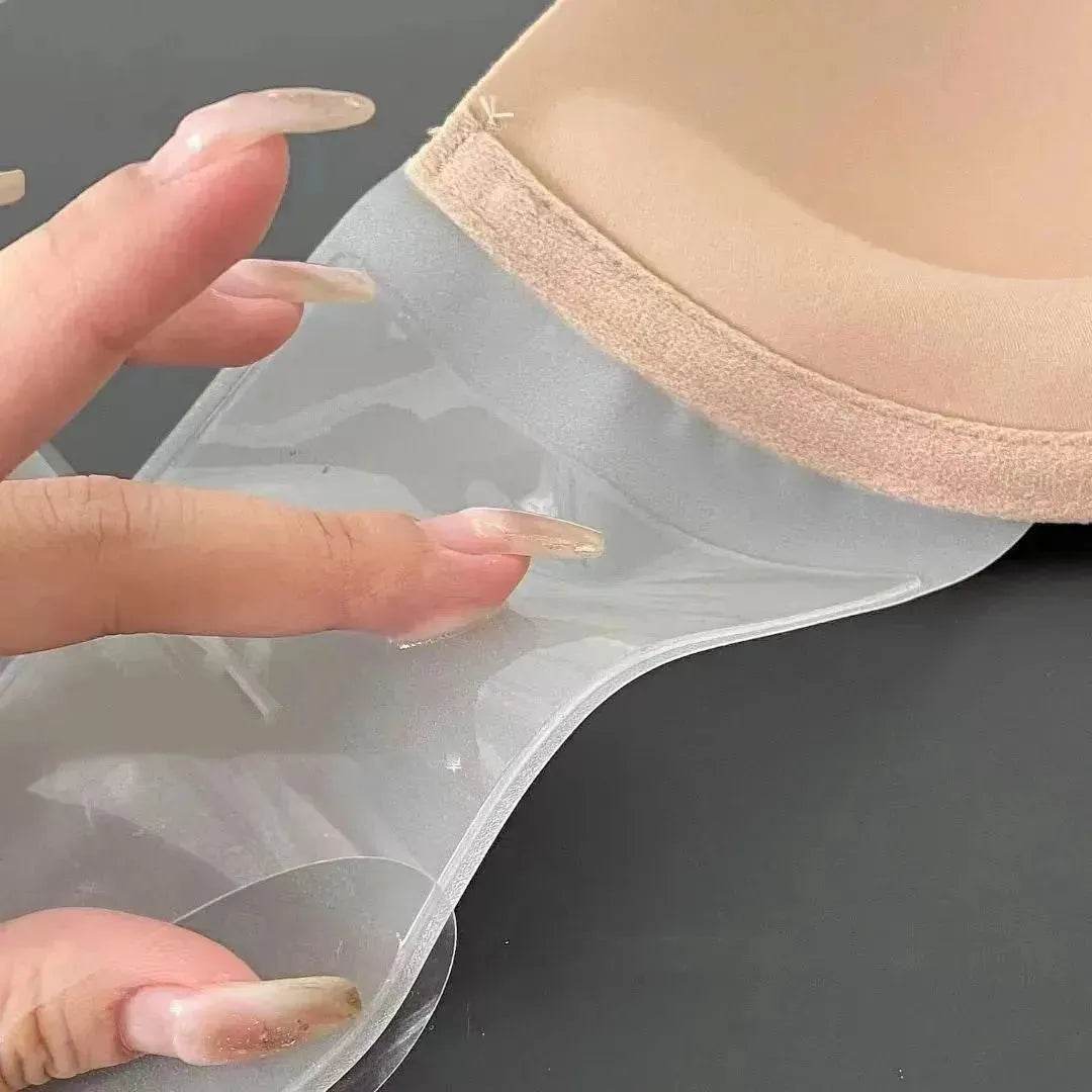 Strapless Bra Beauty Back Chest Stick on bra Push Up Invisible Non-slip Underwear Low back bra