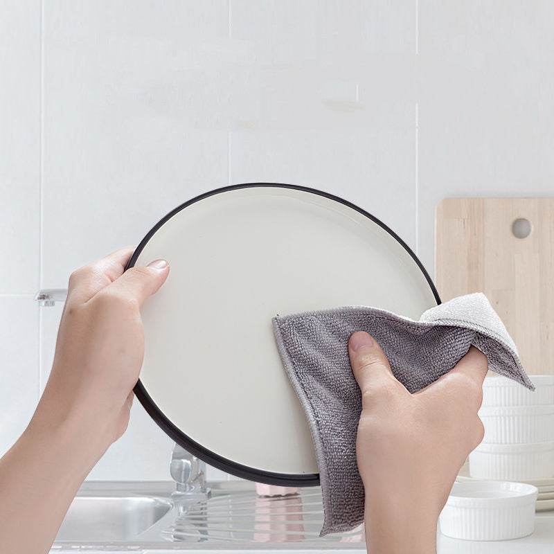 Bamboo dish towels reusable kitchen cloth