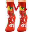 Soft Carton Christmas-themed Fleece Winter Home socks for Women