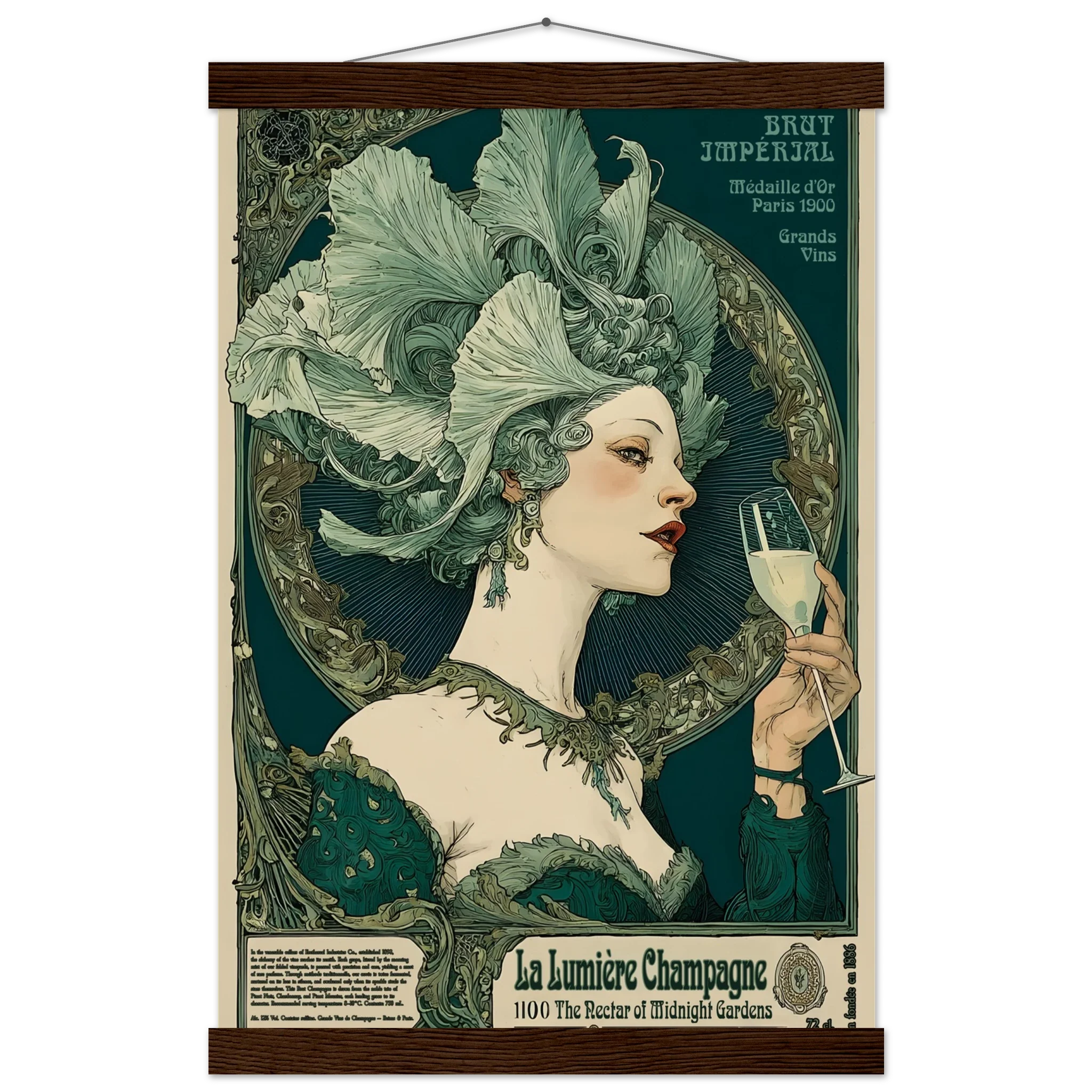 La Lumière Champagne - Poster & Framed Print