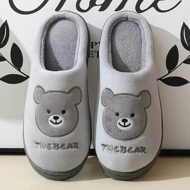 Cotton Slippers For Women In Autumn And Winter, Thick Soled And Warm At Home, Dormitory Slippers For Men