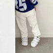 Children's Neutral New Simple Fashion Easy To Match Elastic Waist Casual Denim Trousers for kids