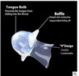 Transparent Silicone Tongue Case Anti-snoring Device