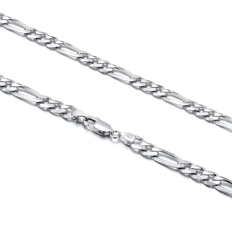 Women's Fashion Sterling Silver Chevron Necklace