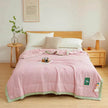 Washable Raw Cotton Summer Cooling Quilt Sage duvet cover