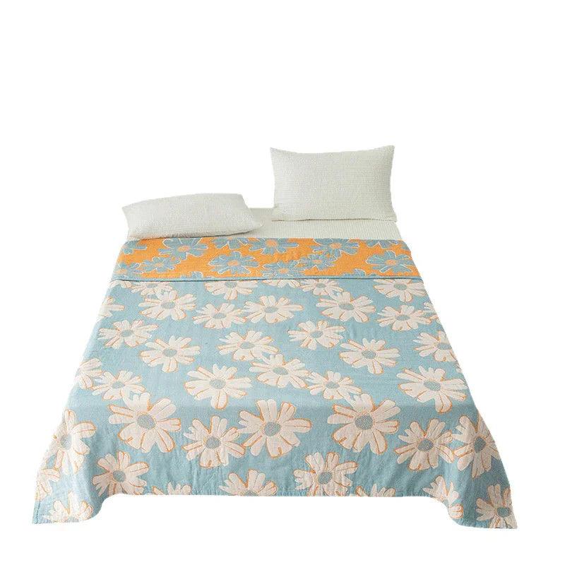 Cotton Four-layer Gauze Towel Blanket Air Conditioning Blanket Thin Duvet