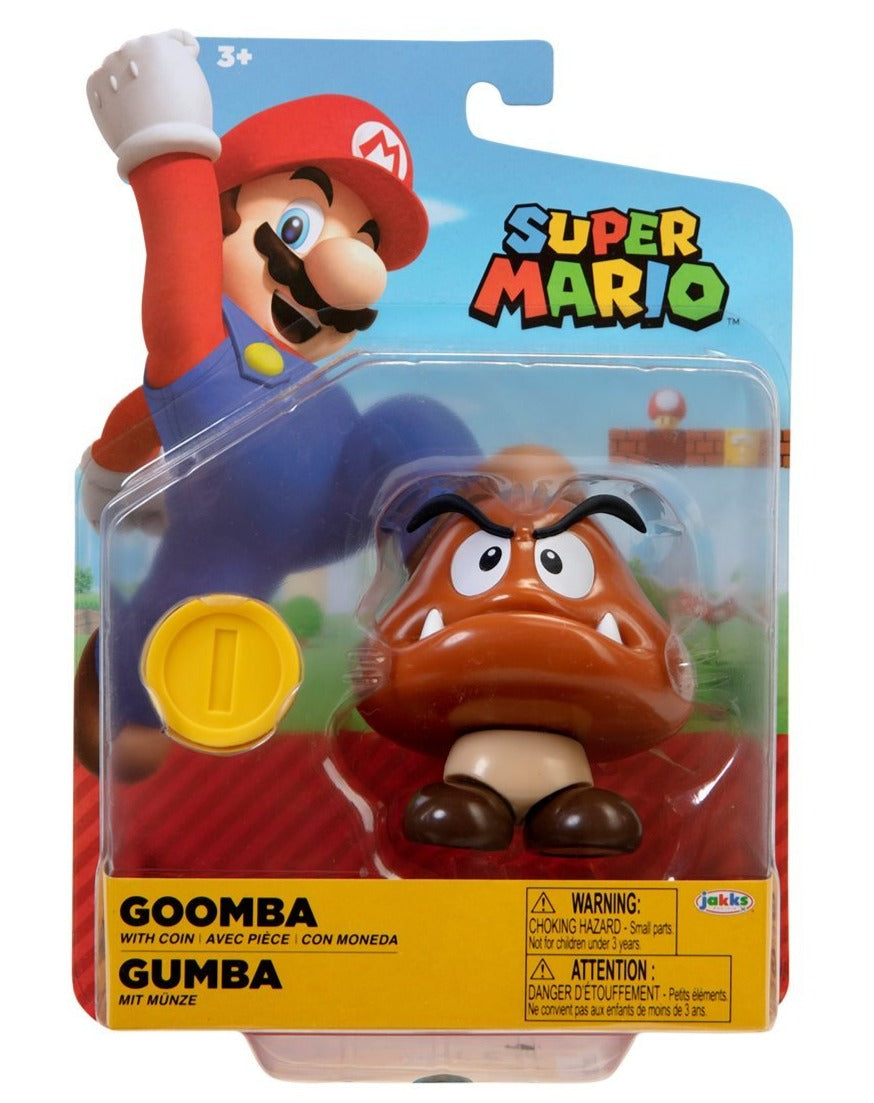 Nintendo Super Mario 4 inch Action Figure - Goomba