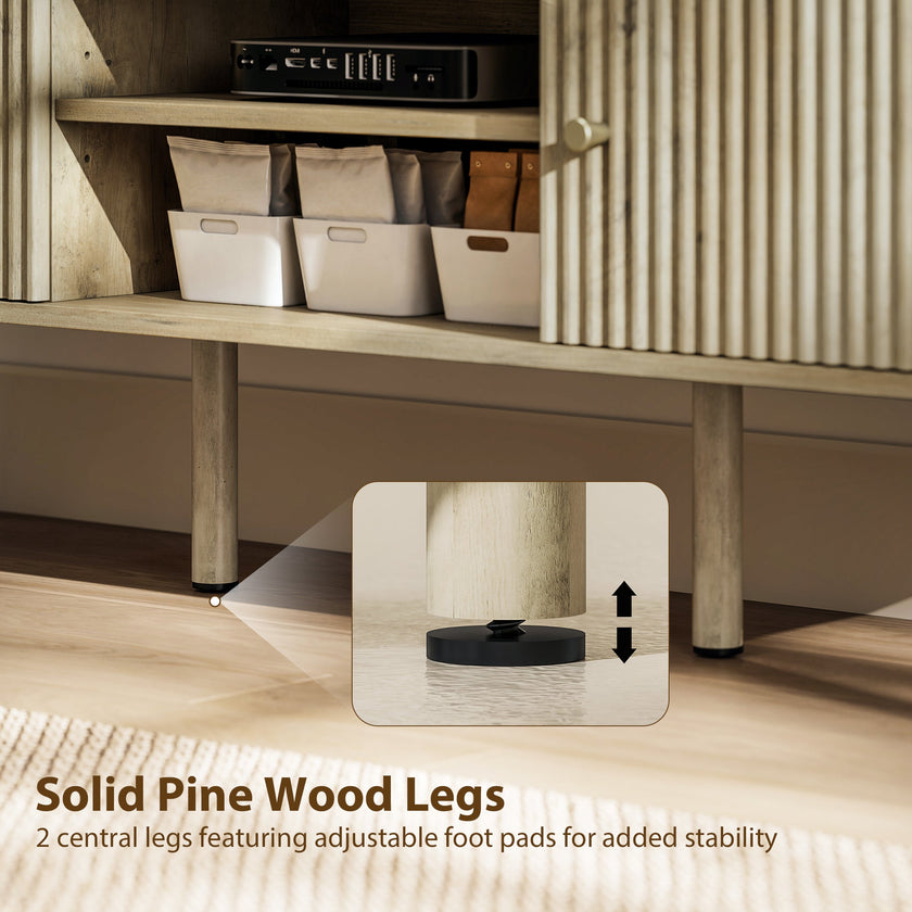 Birch TV Stand for Televisions up to 65