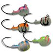 🍁Big Sky Deluxe Walleye Jigs 1/4oz 4pk