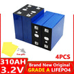 4pcs LiFePO4 32-320Ah Battery 3.2V -  12v/24v