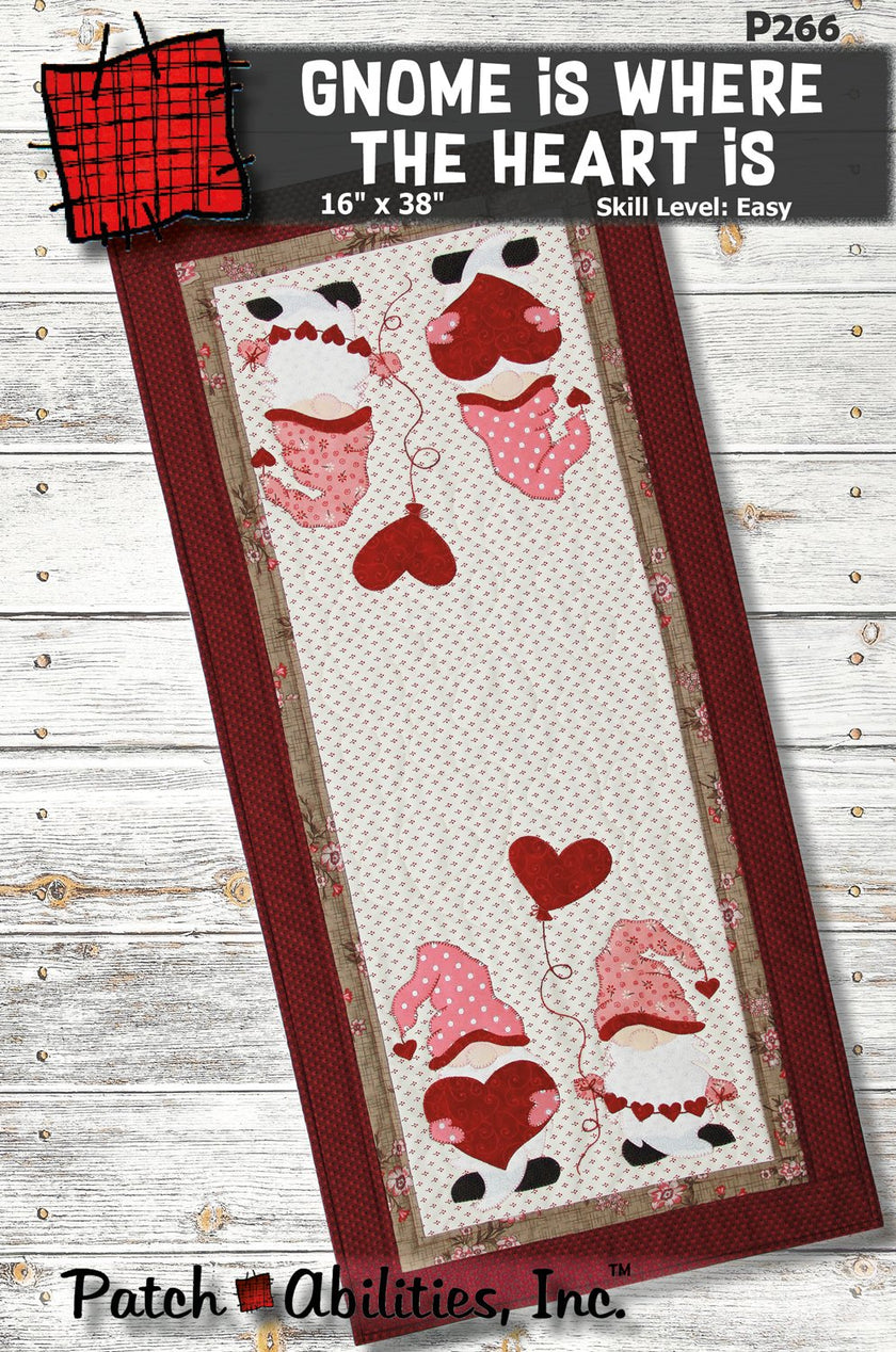 Patch Abilities - P266 Gnome is Where the Heart is Table Runner