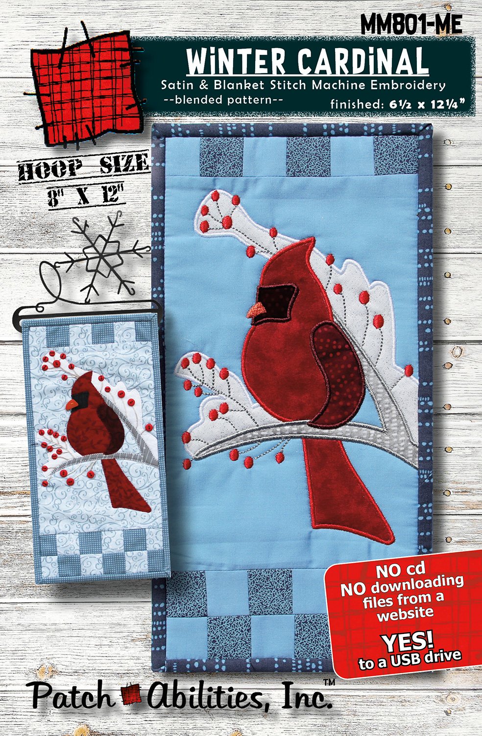 Patch Abilities - MM801-ME Winter Cardinal