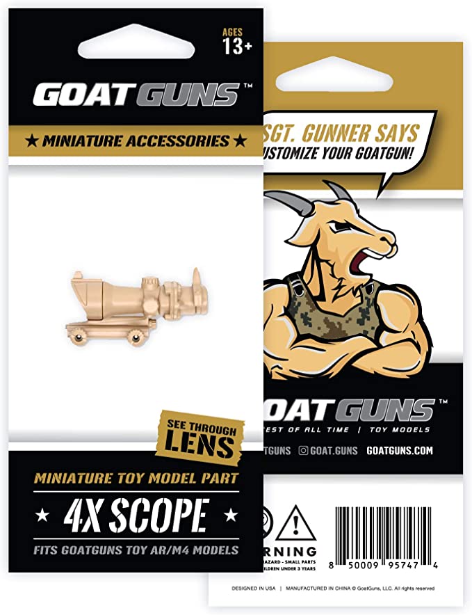 GoatGun Miniature Toy – Collectible Metal Display Model
