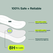 100% Organic Cotton Pantyliners