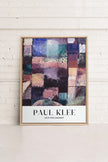 PAUL KLEE I, Oeuvre sur toile étirée