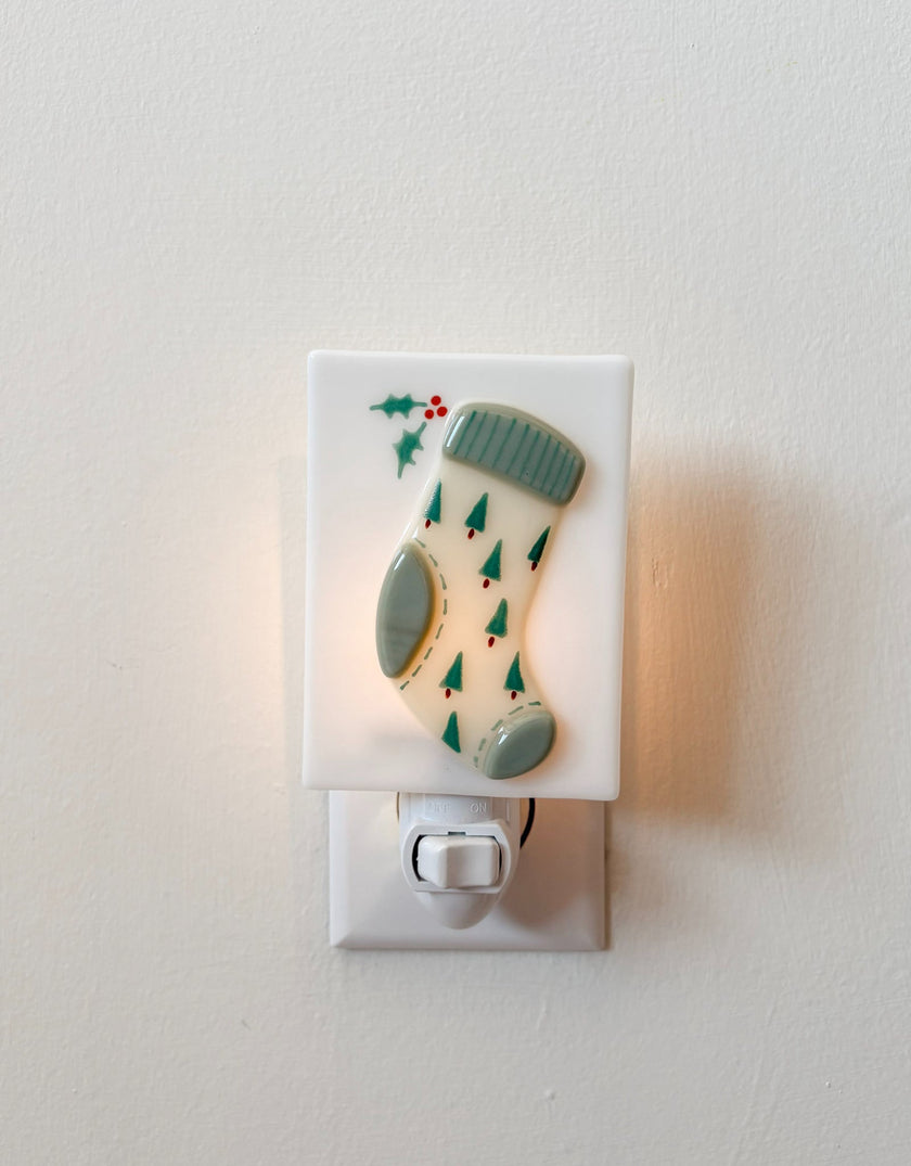 Christmas Nightlight - Christmas Stocking - Veille sur toi