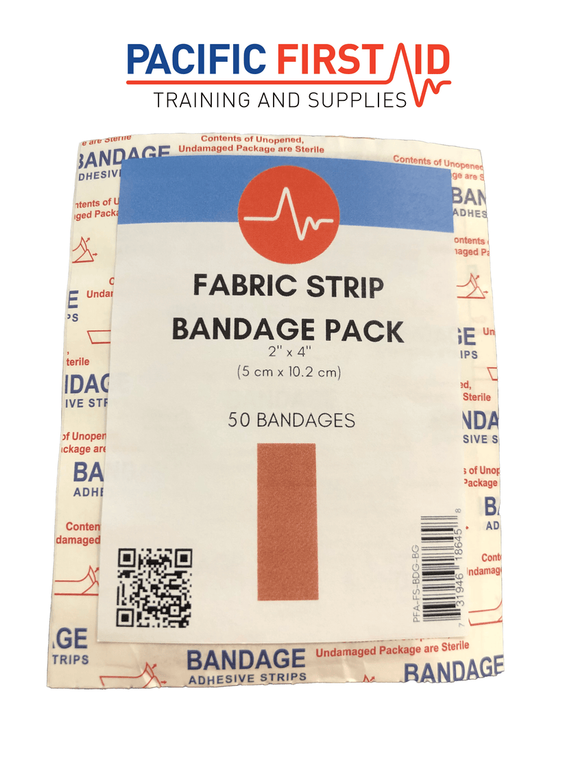 Fabric Strip Large Bandage Patch Pack 2