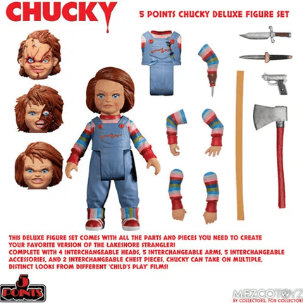 5 Points Chucky Deluxe Figure Set
