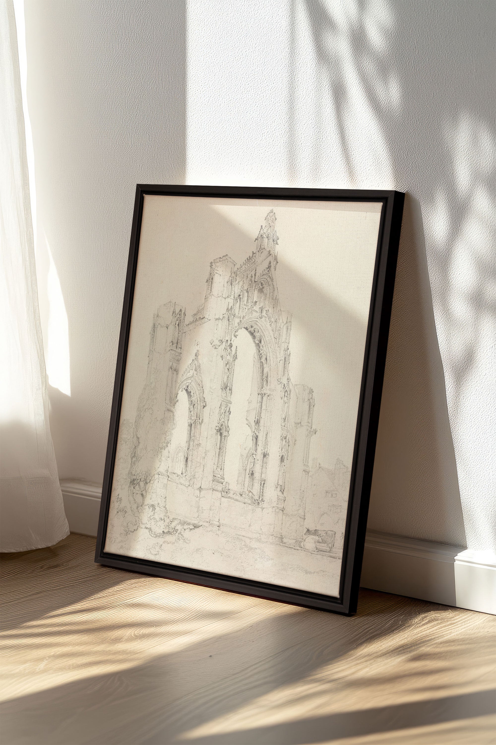 SACRED REMAINS, Oeuvre sur toile étirée