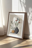 SUNLIT BLOOMS, Oeuvre sur toile étirée