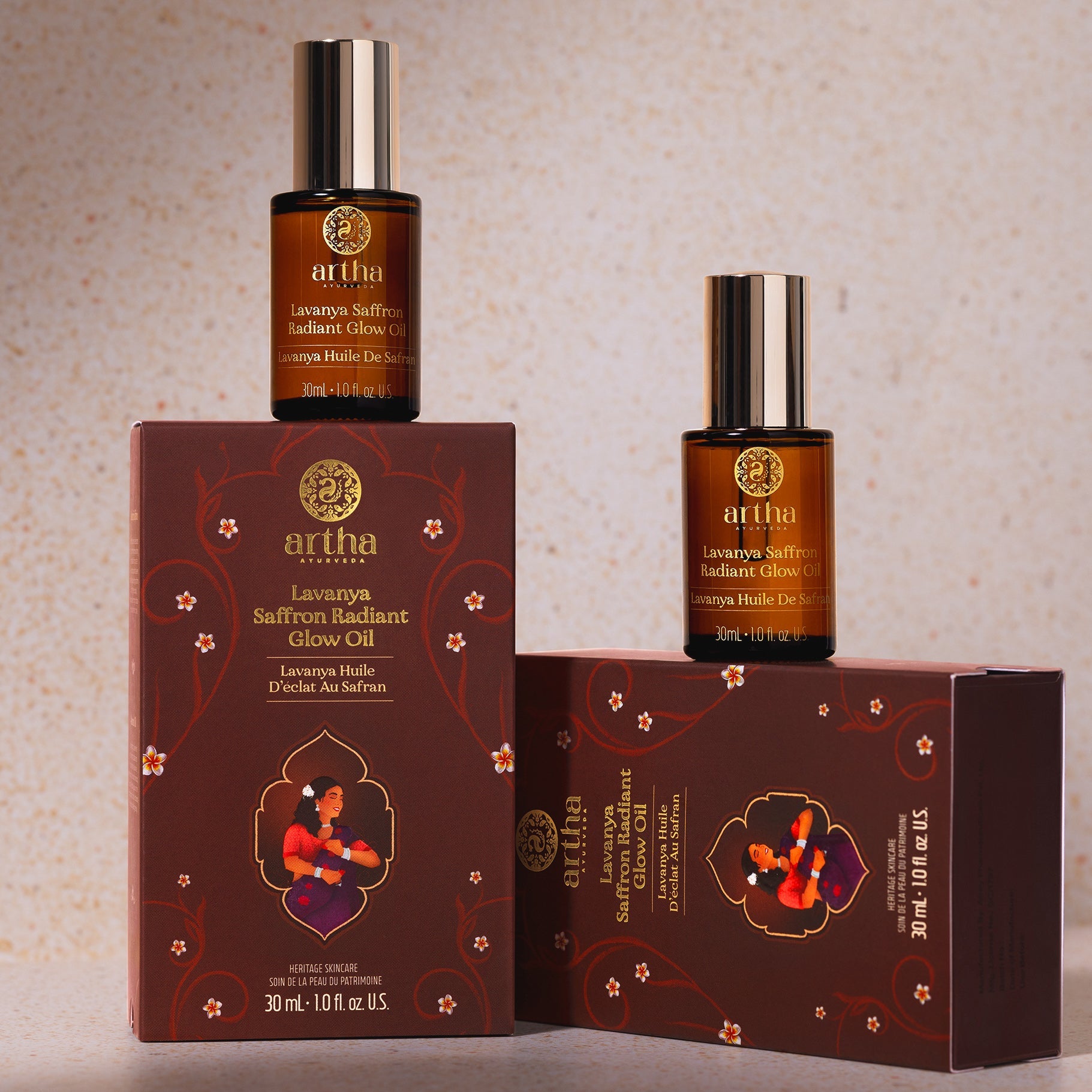 Lavanya Saffron Radiant Glow Oil (30 ml)