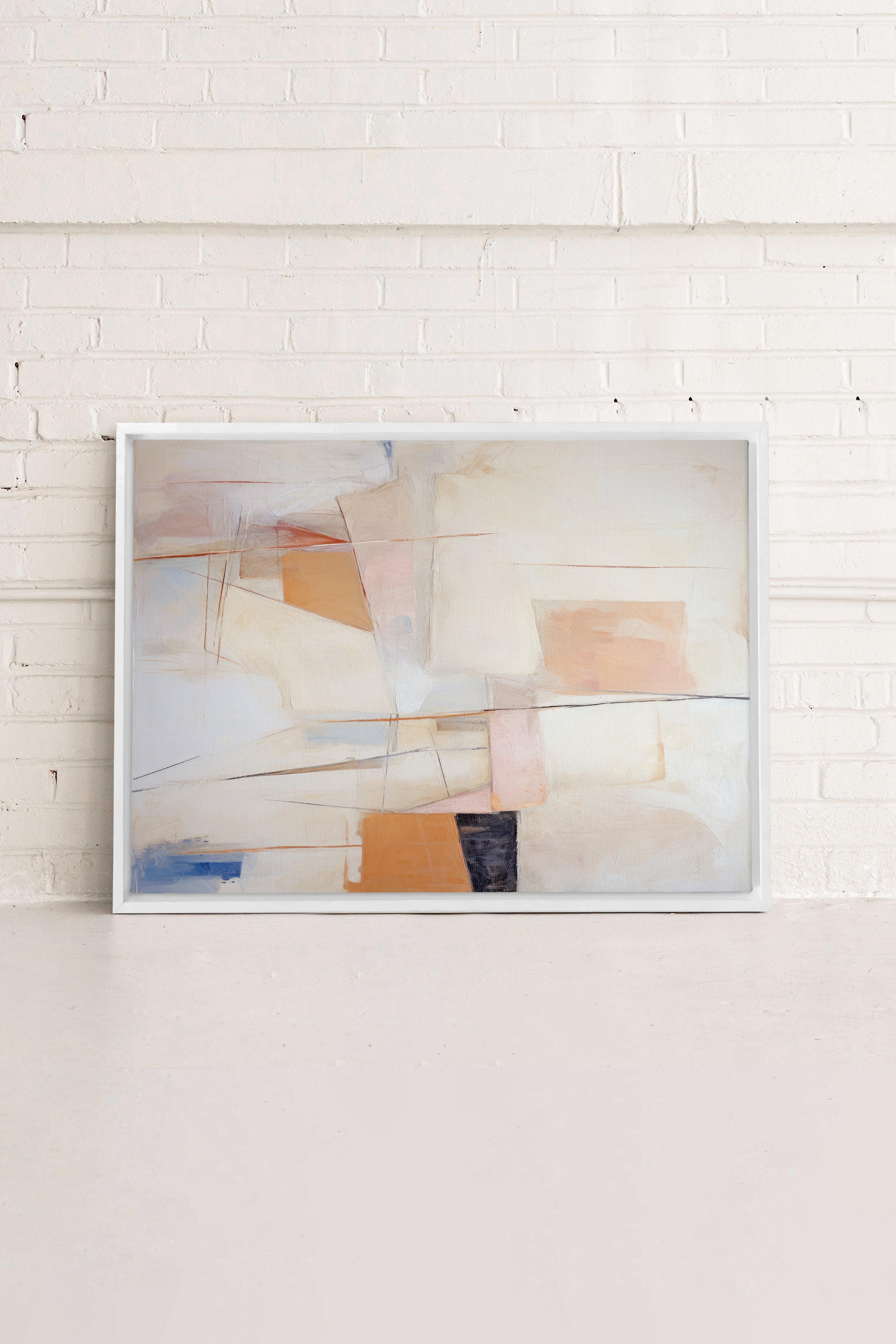 MINDFUL ILLUSIONS, Oeuvre sur toile étiré
