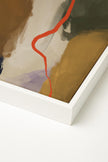 CREVASSE, Oeuvre sur toile étirée