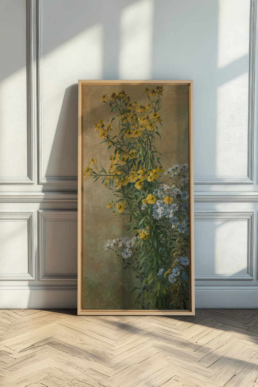 OR DES CHAMPS, Oeuvre sur toile étirée