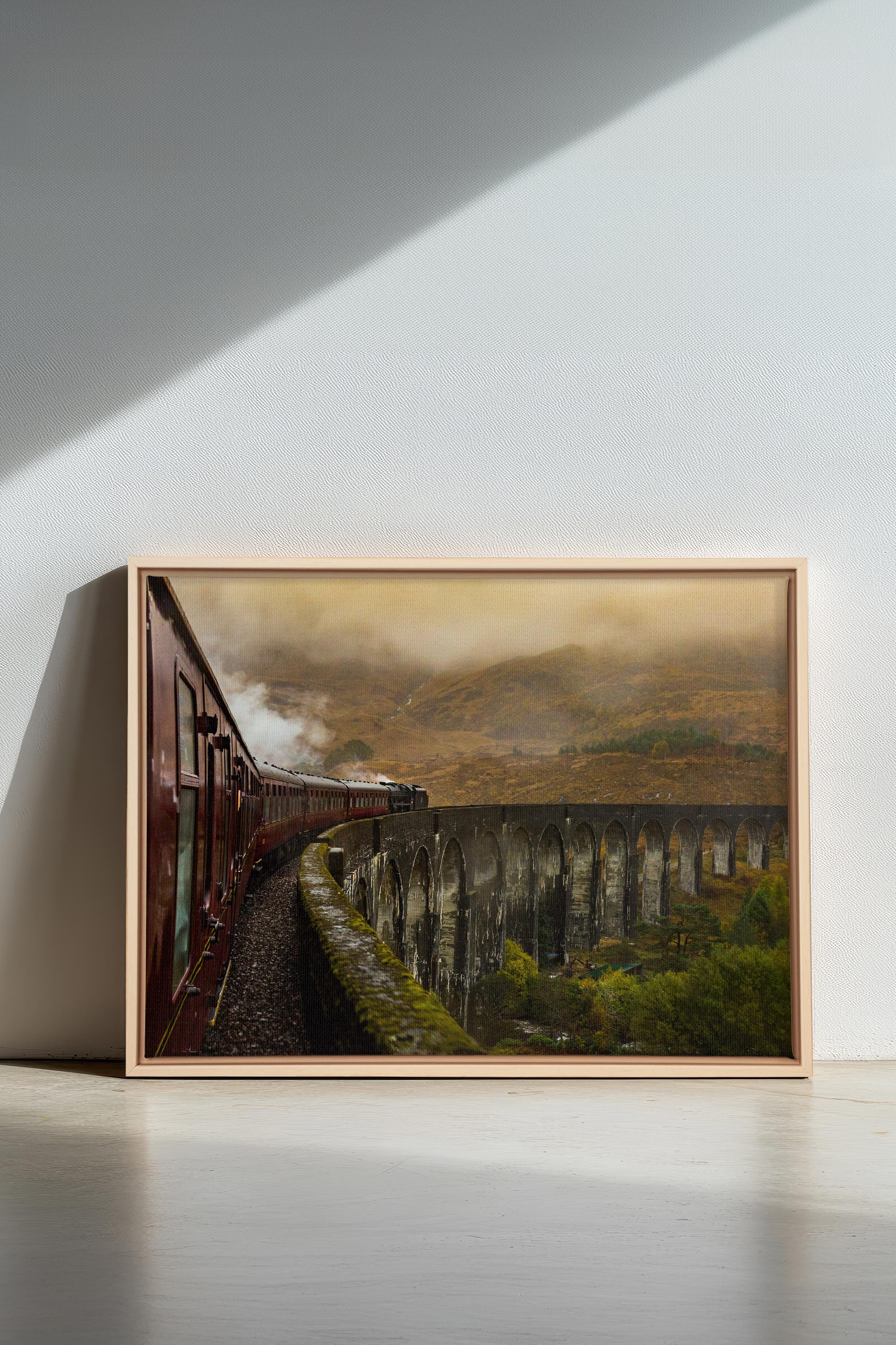 ROUTE DU MYSTÈRE, Oeuvre sur toile étirée