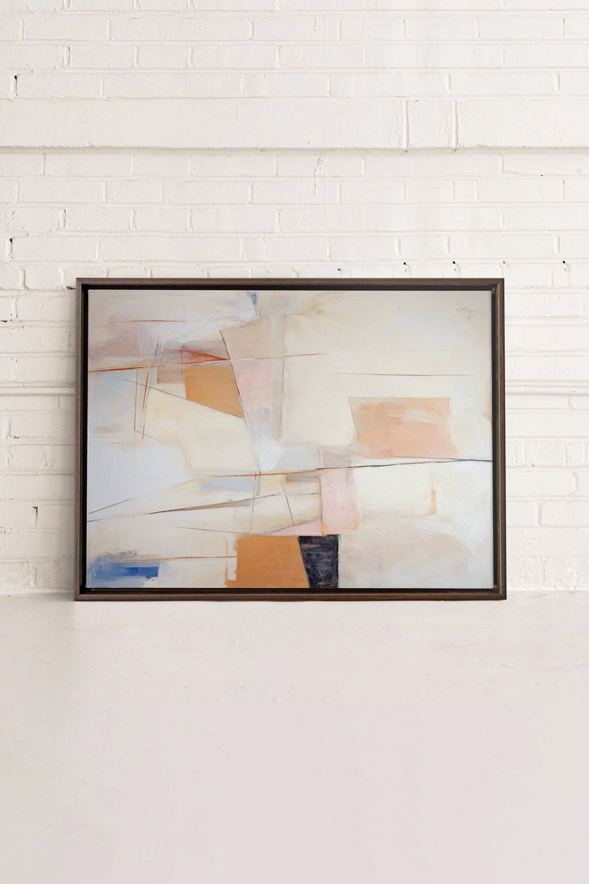MINDFUL ILLUSIONS, Oeuvre sur toile étiré
