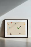 WATERCOLOR DRIFT, Oeuvre sur toile étirée