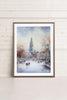 Azure Rink, Oeuvre sur toile étirée