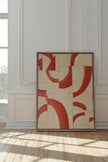 RED MOSAIC, Oeuvre sur toile étirée