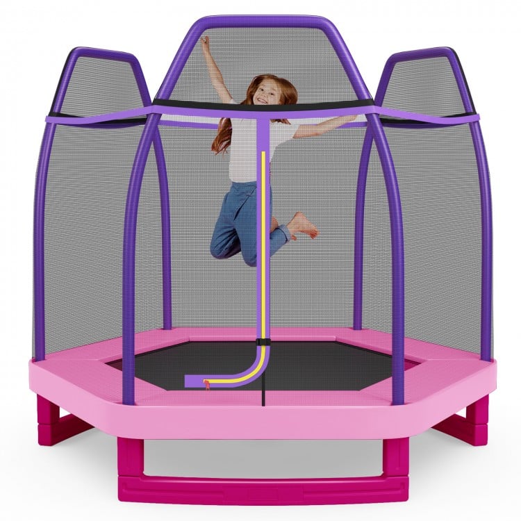 7 Feet Kids Recreational Bounce Jumper Trampoline