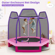 7 Feet Kids Recreational Bounce Jumper Trampoline