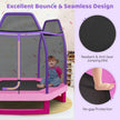 7 Feet Kids Recreational Bounce Jumper Trampoline