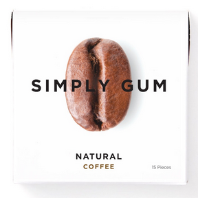 Simply Gum - Coffee Natural Chewing Gum (15pc)