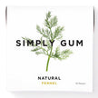 Simply Gum - Fennel Natural Chewing Gum (15pc)