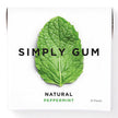 Simply Gum - Peppermint Natural Chewing Gum (15pc)