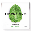 Simply Gum - Peppermint Natural Chewing Gum (15pc)