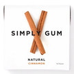 Simply Gum - Cinnamon Natural Chewing Gum (15pc)