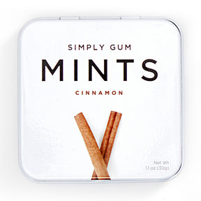 Simply Gum - Cinnamon Natural Mints (30g)