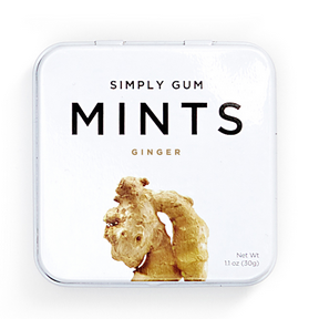 Simply Gum - Ginger Natural Mints (30g)