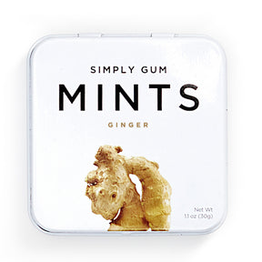 Simply Gum - Ginger Natural Mints (30g)