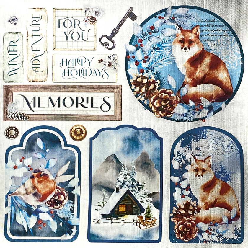 Winter Journey Deluxe Paper Silver 6