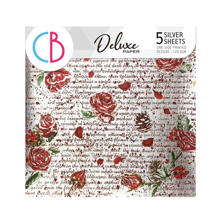 Frozen Roses Deluxe Paper Silver 6