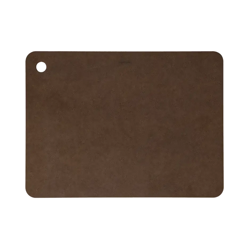 COMBEKK | Planche à découper en papier recyclé 28x38 cm Marron | Fabriquée aux Pays-Bas